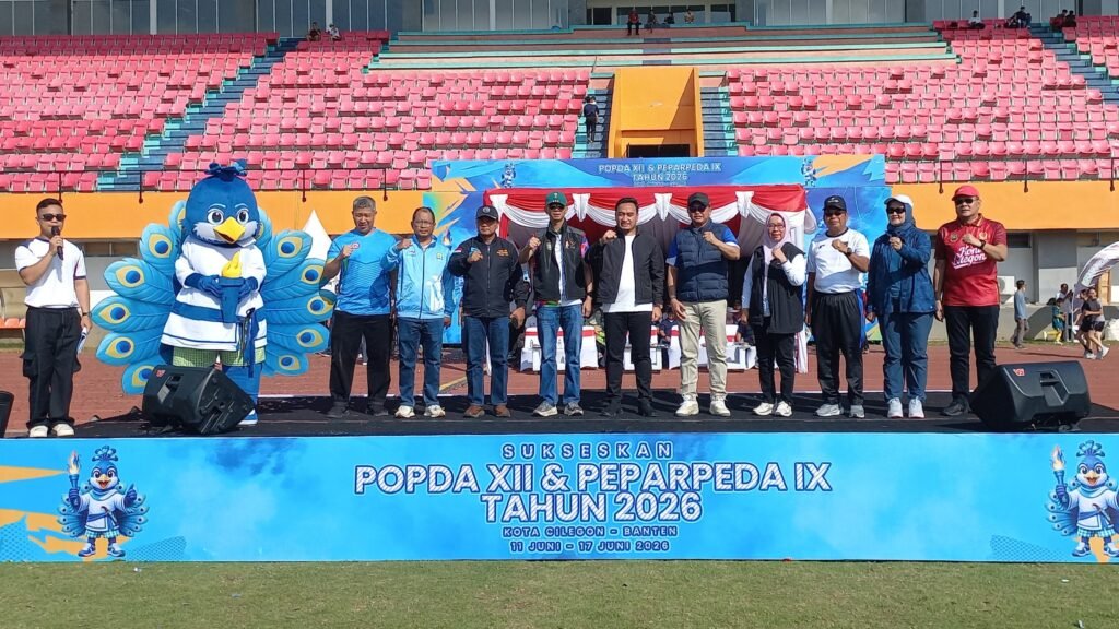 Kick off POPDA XII dan PEPARPEDA IX Banten 2026 di Kota Cilegon