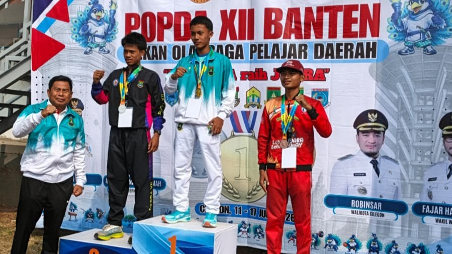 Atletik POPDA XII: Kota Cilegon Buka Perolehan Medali dengan Tiga Emas dan Satu Perak