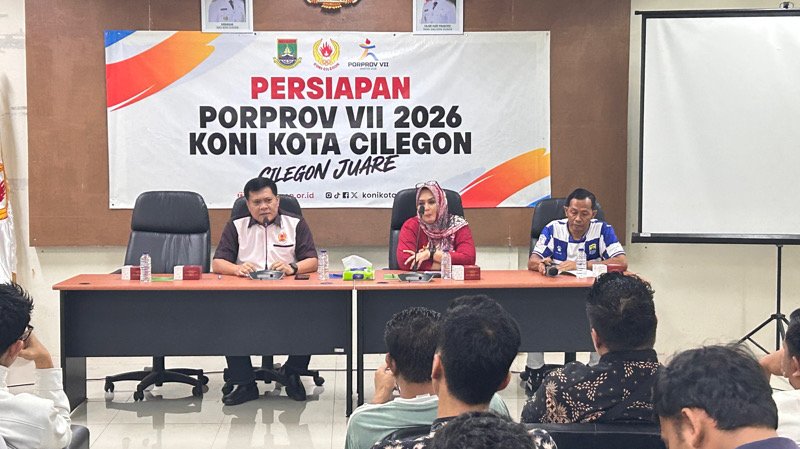 Pemkot Cilegon Tanggung Biaya Kontingen Porprov Banten 2026, KONI Siapkan TC 1 Bulan