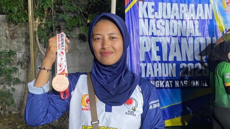 Empat Atlet Petanque Cilegon Raih 4 Medali di Kejurnas 2026, Tiket BK PON Gorontalo di Tangan